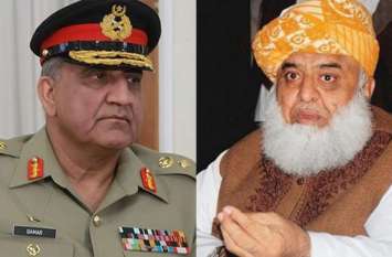 Pakistan: Army chief Qmar Javed Bajwa warns Maulana Fazal not to Protest 'आजादी मार्च' को लेकर PAK सेना प्रमुख बाजवा सख्त, कहा- अस्थिरता फैलाने की इजाजत नहीं दूंगा
