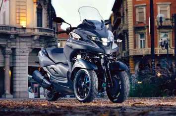 yamaha showcased its three wheeler scooter in tokyo motor show थ्री व्हीलर स्कूटर के साथ yamaha मचाएगा तहलका, लुक ही नहीं फीचर्स भी है खास