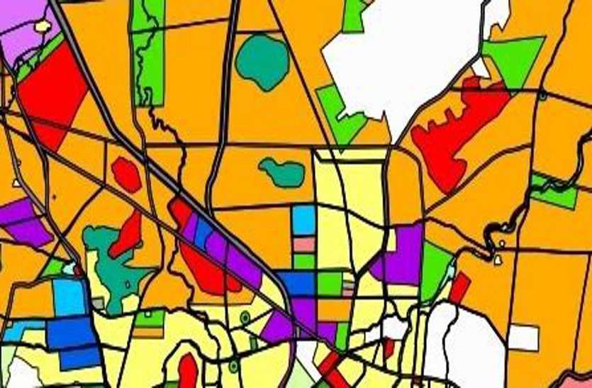 master plan 2033 of cities digitized in madhya pradeshmaster plan 2033 फाइलों से बाहर नहीं आ सका मास्टर प्लान -2033