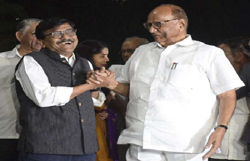 भाजपा को झटका देने की तैयारी में शिवसेना!, शरद पवार से मिले संजय राउत