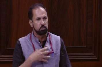 PDP MP refuses to accept eviction order पीडीपी सांसद ने निष्कासन आदेश मानने से इंकार किया