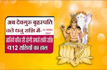 guru gochar 2019 good and bad effects and its Escape measures for you देव गुरु बृहस्पति का गोचर इन राशियों के लिए होगा खास, जानिये अच्छे और बुरे प्रभाव साथ ही बचाव के उपाय