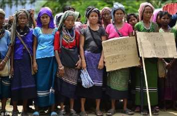 Bru Refugees: Refugees started starving in relief camps in Tripura त्रिपुरा के राहत शिविरों में भूख से मरने लगे शरणार्थी