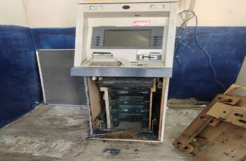 atm robbery in jhunjhunu पहले दिन प्रयास किया था, दूसरे दिन जगह बदलकर काट ले गए पौने छह लाख से भरा एटीएम