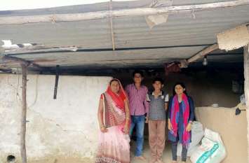 After the death of farmers buried under debt, the family is wandering दुनिया छोडऩे के बाद भी किसान का नहीं हुआ कर्जमाफ,मजदूरी कर मिटा रहे पेट की भूख