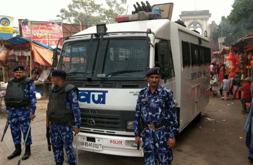 Ayodhya news अयोध्या में सुरक्षा व्यवस्था चाक चौबंद, बनाई गईं आठ अस्थाई जेल, आया बड़ा बयान