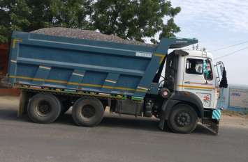 Run of the Department of Minerals, miners caught चला खनिज विभाग का डंडा, पकड़ में आए खननकर्ता