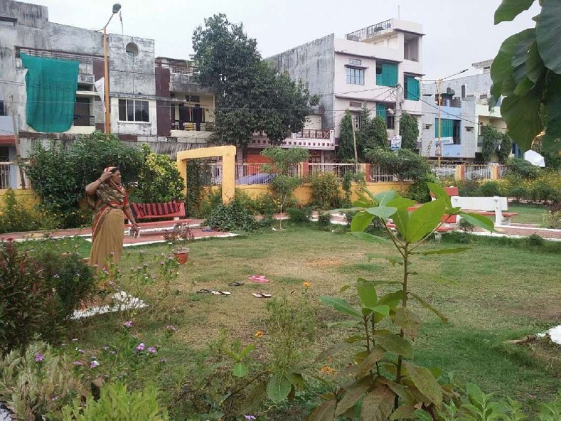 जहां 10 साल पहले थी दलदल वहां अब फूलों की खुशबू से महक रहा पार्क