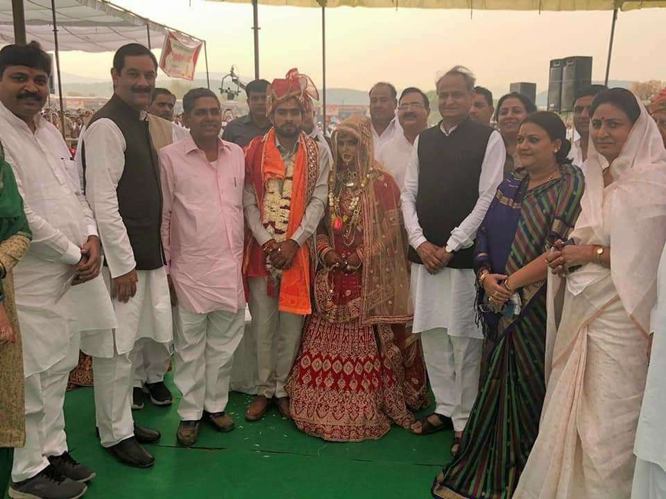36 कौम के लोगों का साथ विवाह हुआ, यही मेरे यहां आने का मकसद- गहलोत