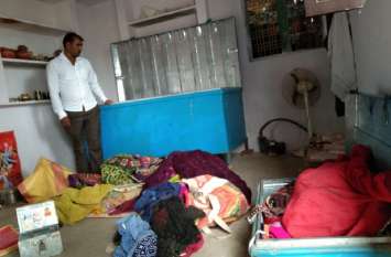 Thieves locked the landlord in the room and carried out the incident मकान मालिक को कमरे में बंद कर चोरों ने दिया वारदात को अंजाम