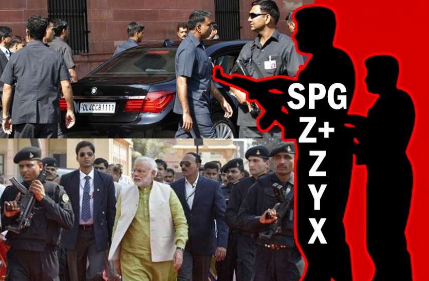 security categories in India गांधी परिवार की एसपीजी सुरक्षा घटी, जानिए देश में दिए जाने वाले सारे सिक्योरिटी कवर
