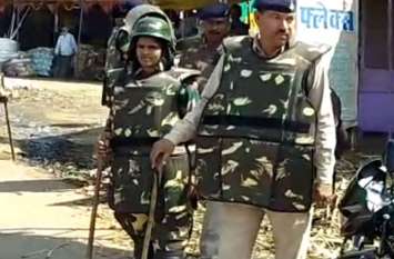 after ayodhya verdict mobile internet service ban in khandwa अयोध्या पर फैसले के बाद खंडवा में इंटरनेट सेवा बंद, बुरहानपुर में 40 लोगों को हिरासत में लिया गया