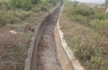 Cleanliness completed, preparation to release water in the canal ... सफाई पूरी, नहर में पानी छोडऩे की तैयारी...