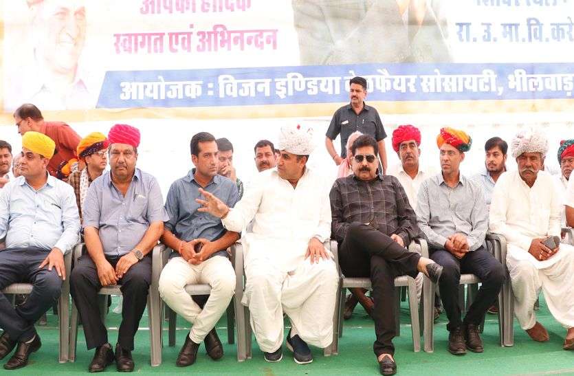 More such camps should be started in the district in bhilwara ऐसे शिविर जिले में और भी लगे