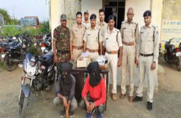 Police arrested accused of robbery within 36 hours पुलिस ने 36 घंटे के अंदर लूट के आरोपियों को पकड़ा, आरोपियों से लूट के 23700 रुपए सहित सामग्री बरामद