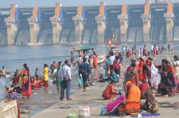 panchkroshi yatra omkareshwar kartik mela omkareshwar अंतिम पड़ाव पर पहुंची पंचक्रोशी यात्रा, आज समापन