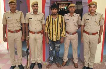 Pragpura police caught robbery accused प्रागपुरा पुलिस ने पकड़ा लूट का आरोपी
