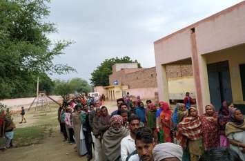 nager parsed 624 कार्मिक और 776 पुलिस कर्मियों का जाब्ता करवा रहा मतदान