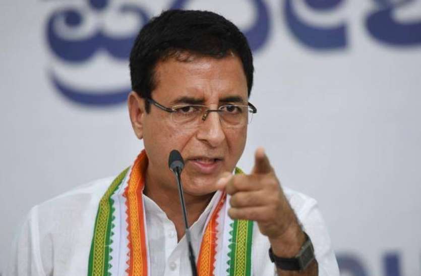 randeep singh surjewala कांग्रेस नेता सुरजेवाला का बीजेपी पर तंज, लोगों का अपमान कर रही भाजपा