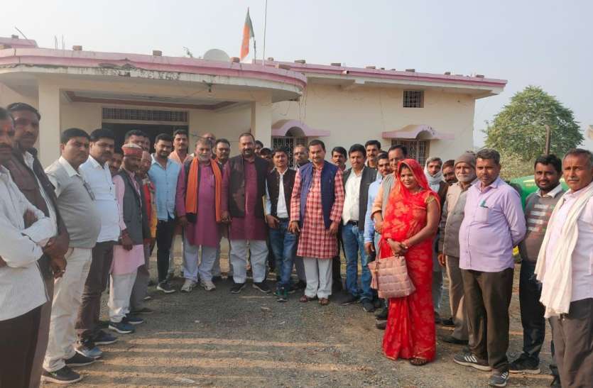 BJP Mandal President elected by mutual agreement आपसी सहमति से चुने गए भाजपा मंडल अध्यक्ष