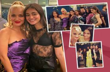 Katy Perry Say Karan To Thank You She Spot In Mumbai Airpot म्यूजिकल फेस्टिवल खत्म होने के बाद कैटी पेरी ने करण जौहर को गले मिलकर कहा थैंक्यू और भारत को कहा बॉय