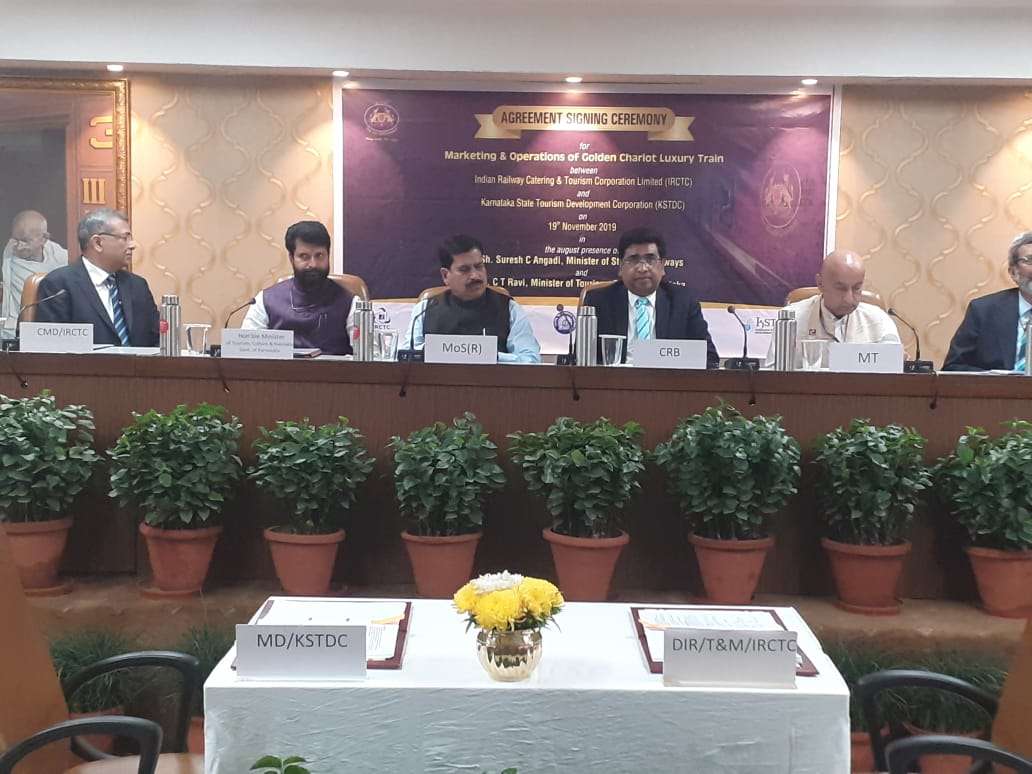 कर्नाटक में फिर शुरू होगा गोल्डन चेरियट का शाही सफर