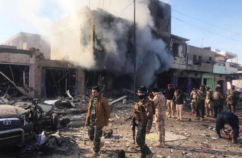 Iraq blast सिलसिलेवार तीन धमाकों से दहला इराक, छह लोगों की मौत