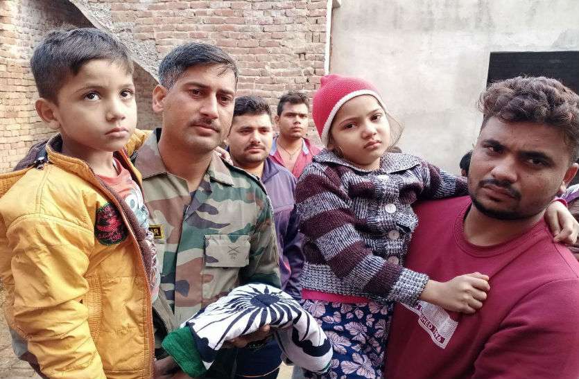 यूपी के रहने वाले सैनिक की राजस्थान में सड़क हादसे के दौरान मौत