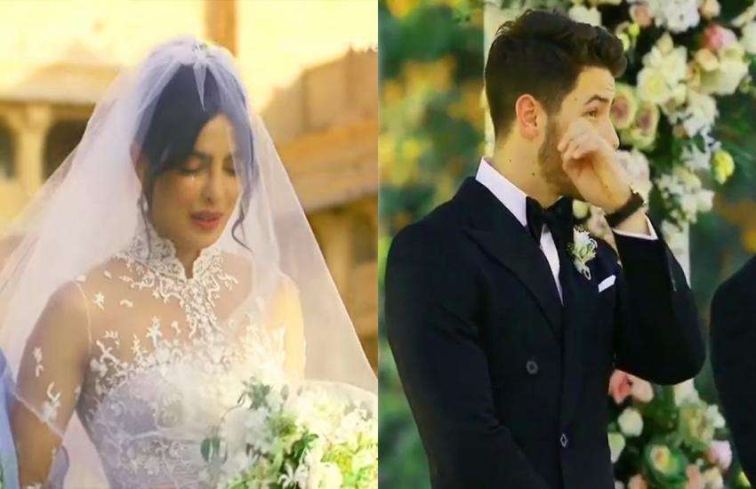 nick jonas emotional after saw in priyanka chopra