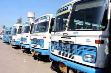 Buses do not have parts to fix, so the buses of the roadways are stan पुर्जों के अभाव में धूल फांक रही रोडवेज की बसें