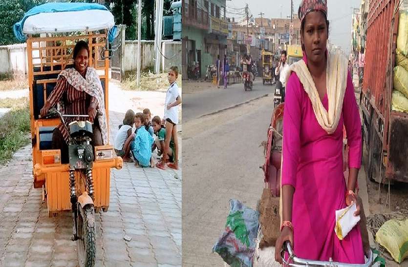 Human Angle : महिला सशक्तिकरण की मिसाल पूनम, पहले रिक्शा खींच अब ऑटो रिक्शा चला कर करती पूर्णमिदं जीवन यापन Human Angle : महिला सशक्तिकरण की मिसाल पूनम, पहले रिक्शा खींच अब ऑटो रिक्शा चला कर करती पूर्णमिदं जीवन यापन
