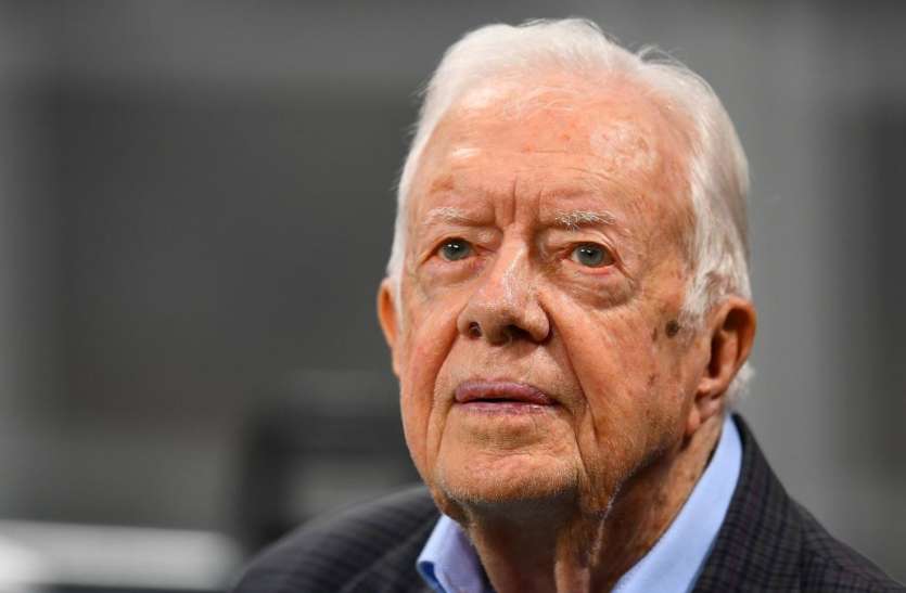 jimmy carter अमरीका: पूर्व राष्ट्रपति जिमी कार्टर अस्पताल में भर्ती, नवंबर में भी खराब हुई थी तबीयत