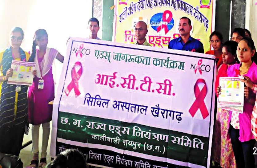 Discussed on the causes of AIDS outbreak and prevention of 40 million AIDS victims in the world विश्व में 40 लाख एड्स पीडि़त, एड्स के फैलने के कारण व बचाव के कारणों पर हुई चर्चा