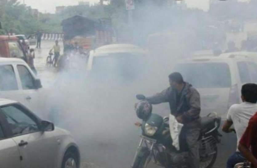वायु प्रदूषण की चपेट में आ रहा श्रीगंगानगर शहर, जांच में सामान्य से तीन गुना मिला वायु प्रदूषण वायु प्रदूषण की चपेट में आ रहा श्रीगंगानगर शहर, जांच में सामान्य से तीन गुना मिला वायु प्रदूषण