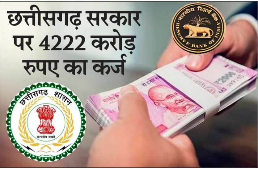भूपेश सरकार ने RBI से फिर लिया 2000 करोड़ रुपए का कर्ज, छत्तीसगढ़ सरकार पर 4222 करोड़ रुपए का कर्ज भूपेश सरकार ने RBI से फिर लिया 2000 करोड़ रुपए का कर्ज, छत्तीसगढ़ सरकार पर 4222 करोड़ रुपए का कर्ज