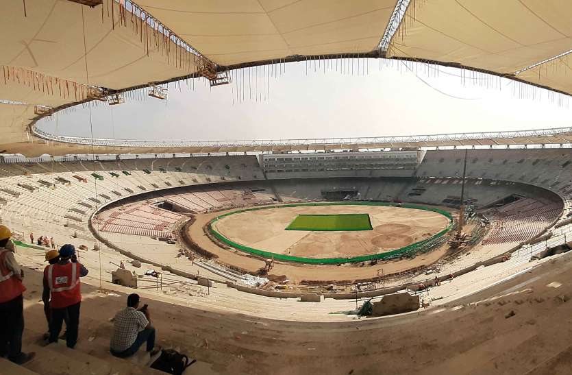Ahmedabad: विश्व का सबसे बड़ा Cricket Stadium लगभग तैयार Ahmedabad: विश्व का सबसे बड़ा Cricket Stadium लगभग तैयार