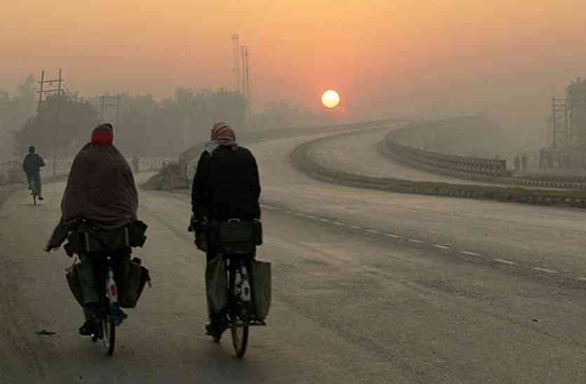 rajasthan weather forecast today : winter in rajasthan सर्दी का बढ़ने लगा सितम: गलन बढ़ी, न्यूनतम तापमान 8 डिग्री पहुंचा