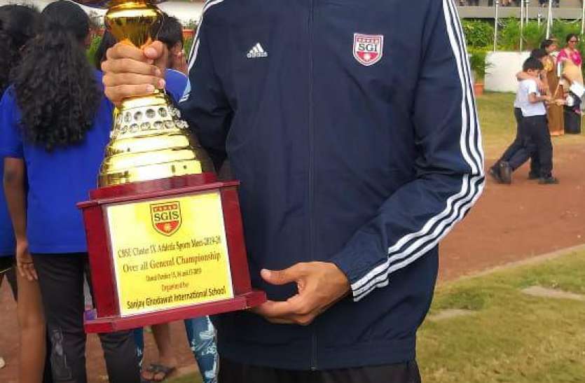 Mahendra Chaudhary of Balotra won gold medal in Raipur बालोतरा के महेंद्र चौधरी ने रायपुर में जीता गोल्ड मेडल