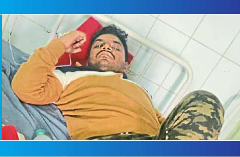 parmal tomar अस्पताल में आराम कर रहा था गैंगस्टर, पुलिस ने डाला जेल में