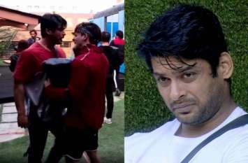 Siddhartha gets expensive to push Asim Bigg Boss 13: आसिम को धक्का देना सिद्धार्थ को पड़ा महंगा, 'बिग बॉस' ने सुना दी ये सजा