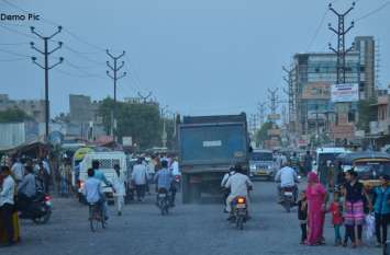 Sindhri chauraha No Porking Zone,Restriction on stoppage passenger bus सिणधरी चौराहा नो पॉर्किंग जोन, यात्री बसों के ठहराव पर पाबंदी