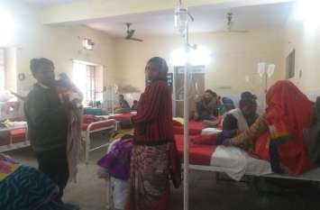 goverment hospital अलवर में हो रहा है प्रसुताओं से एेसा बर्ताव, एक कंबल में रात गुजारने को मजबूर है प्रसुताएं