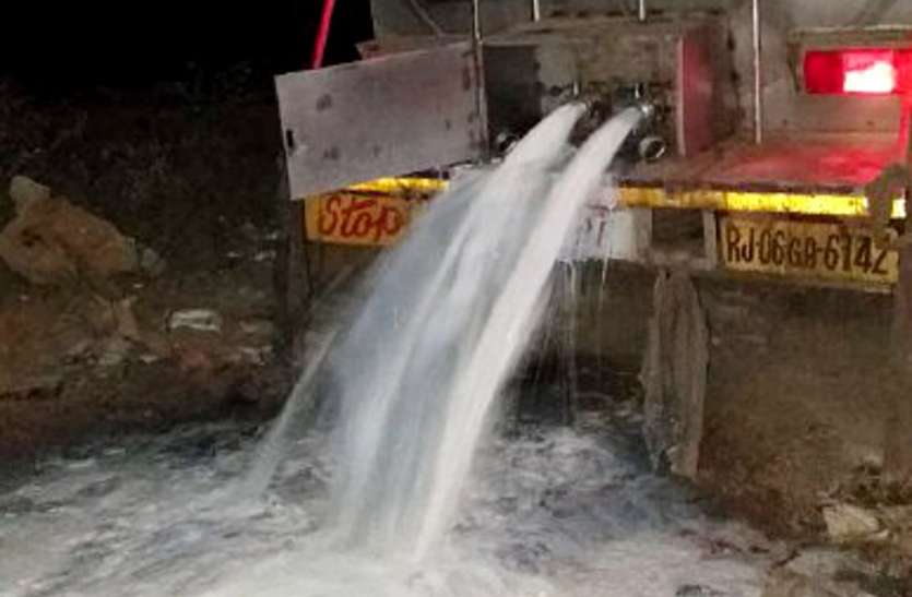 इस तरह सिंथेटिक दूध होने की आशंका में हजारों लीटर दूध पानी में बहाया गया था। भाजपा विधायक ने यह क्यों कहा कि प्रशासन मिलावटखोरों का कर रहा समर्थन