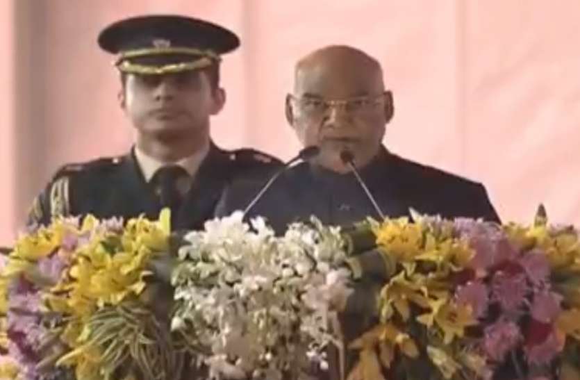 president ram nath kovind inaugurated rajasthan high court jodhpur राष्ट्रपति कोविंद ने जगाई राजस्थानी को मान्यता मिलने की उम्मीद, कहा कोर्ट का निर्णय स्थानीय भाषा में हो प्रकाशित