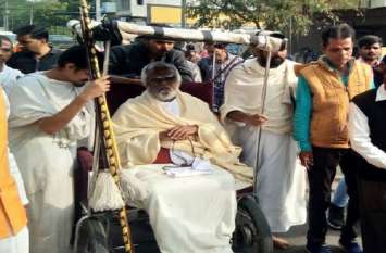 Jain saint said big thing about Hyderabad Police जैन संत ने हैदराबाद पुलिस को लेकर कही बड़ी बात