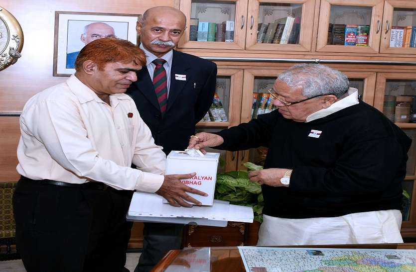 kalraj mishra राज्यपाल की अपील, सैनिकों के कल्याण के लिए उदारता से करें दान