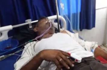 Accused Eat Poison At Police Station in Chittorgarh आरोपी ने पुलिस हिरासत में खाया जहर, अस्पताल में कई थानों का जाप्ता तैनात