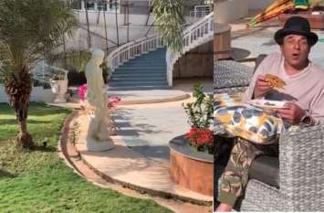 Dharmendra's bungalow worth crores, shared video पहली बार मिले थे 51 रुपए, अब गांव के बीचो बीच बनाया करोड़ों का बंगला, जन्मदिन पर सामने आया वीडियो
