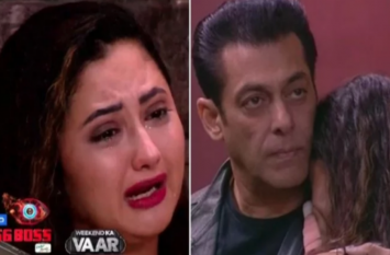 Salman Khan revealed Arhan Khan Truth Rashmi Desai breakdown Bigg boss: सलमान खान ने उठाया अरहान के बीवी और बच्चे के राज से पर्दा, फूट-फूट कर सलमान के गले लग कर रोईं रश्मि देसाई