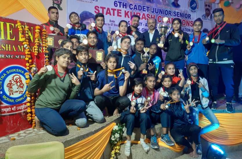 शिवपुरी के खिलाडिय़ों ने जीते 16 गोल्ड, 2 सिल्वर व 8 ब्रांज मेडल शिवपुरी के खिलाडिय़ों ने जीते 16 गोल्ड, 2 सिल्वर व 8 ब्रांज मेडल